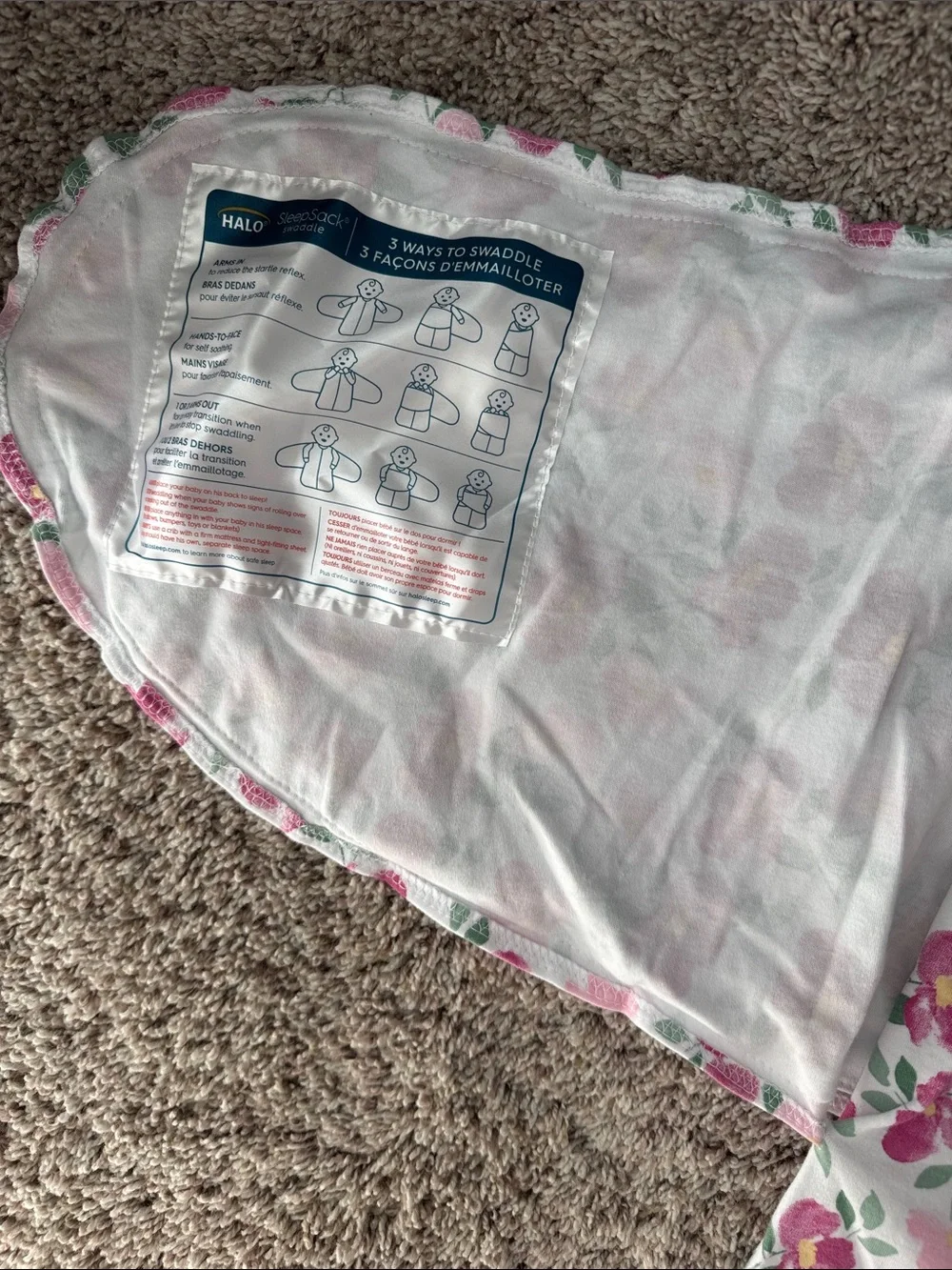 HALO SleepSack swaddle (small)
